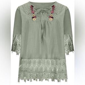 Women Top Blouse Size 3XL